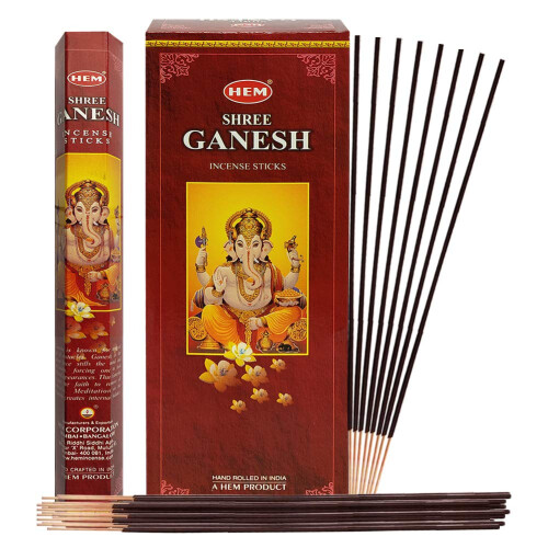 Σετ Λαδιού Σαφράν Shree Ganesh με Κιβώτιο και Θήκη Στήριξης 1