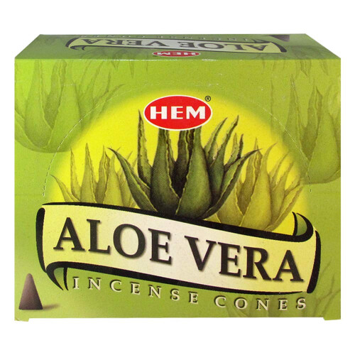 Cτnes d'encens ΰ l'aloe vera et brϋleur d'encens ΰ cτne 1