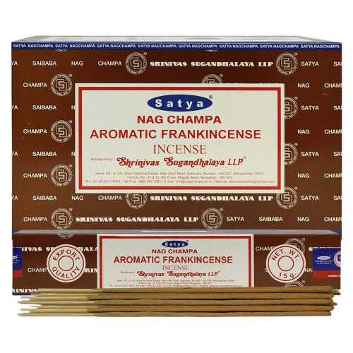 Aromatische Wierook Sticks en Wierookhouder Bundle Satya Wierook 1