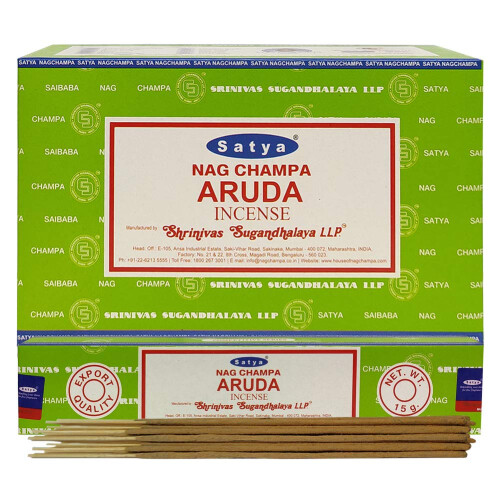 Aruda Rucherstbchen und Rucherstbchenhalter im Paket Insence Insense Satya Rucherstbchen 1