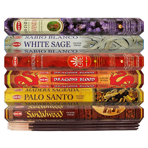 Hem Incense Sticks Variety Pack #30 και Holder με 6 Κλασικά Αρώματα 2