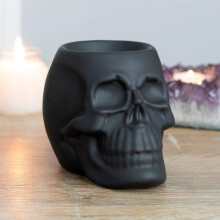 Pacific Giftware Aroma Relaxation Mat Sort Skull Oil Burner