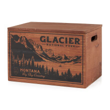 Better Wood Products Limited Edition Protect The Parks Series Teljesen termszetes Fatwood Fire Starter Sticks for Fatweve 13 lb Wooden Crate Glacier