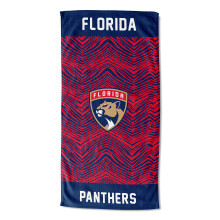 NORTHWEST Zubaz NHL Serviette de plage classique imprim zbre 30 x 60 Panthers de la Floride