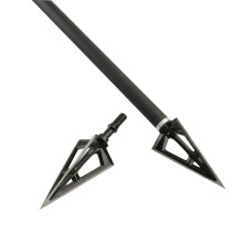 12 x Arrowheads 95 Grains Broadheads for Carbon, Aluminium, Crossbow, and Fibreglass Arrows for Archery