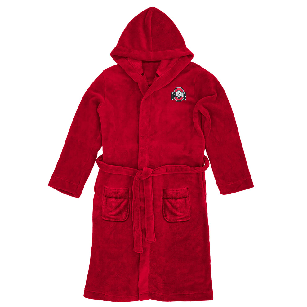 Szlafrok Kapielowy Z Kapturem I Jedwabnym Dotykiem Ncaa Ohio State Buckeyes 26 X 47 Cali-image
