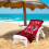 NORTHWEST NCAA Serviette de plage  rayures 30 x 60 Utah Utes 1