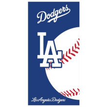Luoteis-MLB Los Angeles Dodgers Emblem rantapyyhe 28 x 58 tuumaa