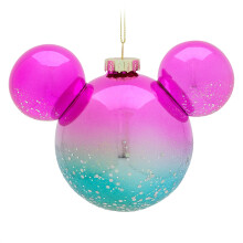 Disney Mickey Mouse Icon Glazen Bal Schetsboek Ornament ? Ombre