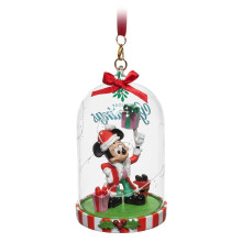 Disney Santa Mickey Mouse Glazen Koepel Schetsboek Ornament