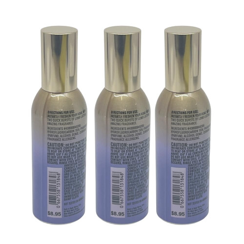 Bath & Body Works Spray Ambiente Concentrato Lavanda e Lino 1.5oz - Confezione da 3 1