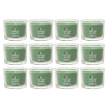 Yankee Candle Minis Jar, Shimmering Christmas Tree, 1.3 OZ (Pack of 12)