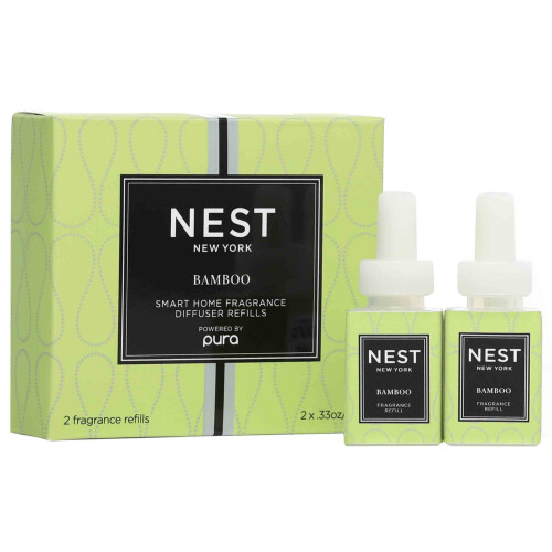 NEST New York Bamboo Smart Home Doft Diffuser Refill Set med 2 - Smarta flaskor