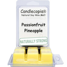Candlecopia Passievrucht Ananas Sterk Geurende Handgegoten Vegan Wax Melts, 12 Geurende Wax Cubes