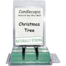 Stark duftender Weihnachtsbaum, handgegossenes veganes Wachs schmilzt 12 duftende Wachswόrfel ΰ 6,4 Unzen in 2 x 6 Packungen