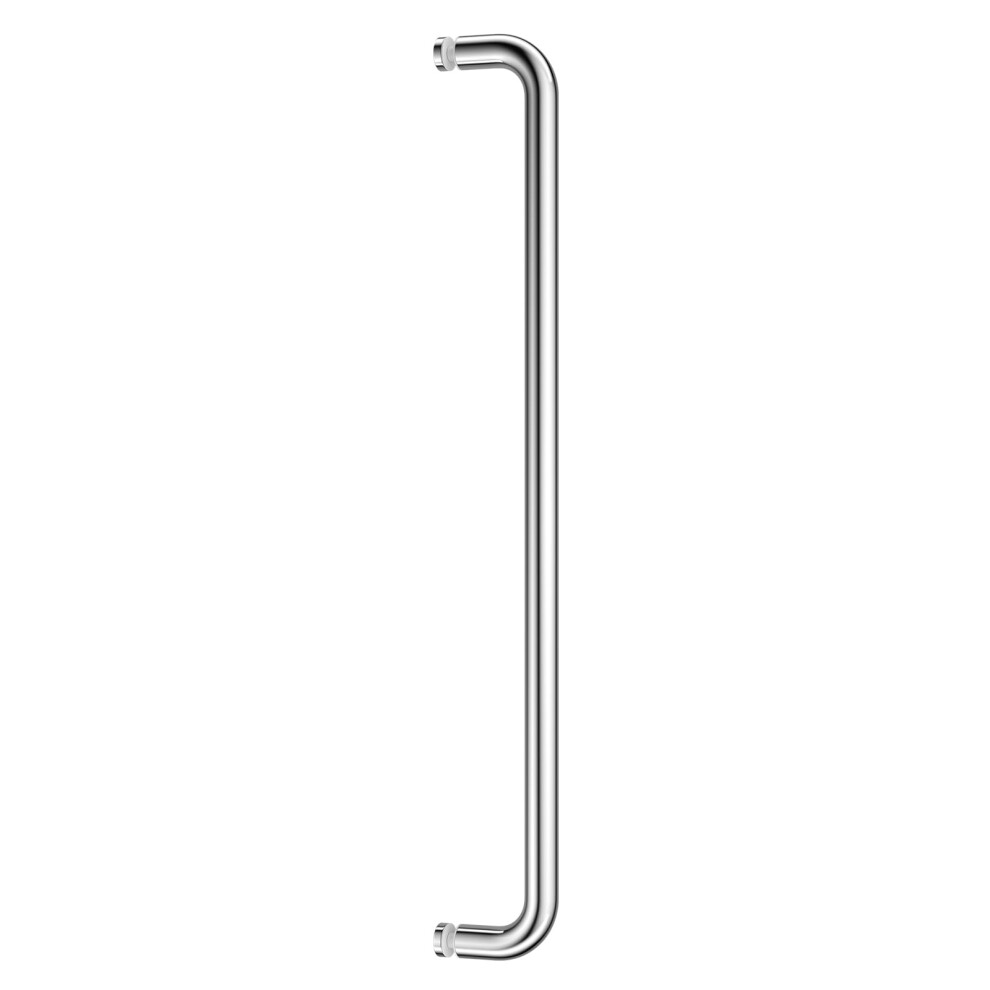 Ranbo Glass Shower Door Towel Bar 20 Inch Stainless Steel Sliding Shower Door Handle Replacement With Polished Chrome Finish For Commercial And R 704771660431