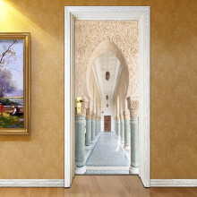KACOLOR  autocollants muraux 3D, couvertures de porte dcoratives  dcoller et  coller, pour la maison, la chambre  coucher, le salon, la sal
