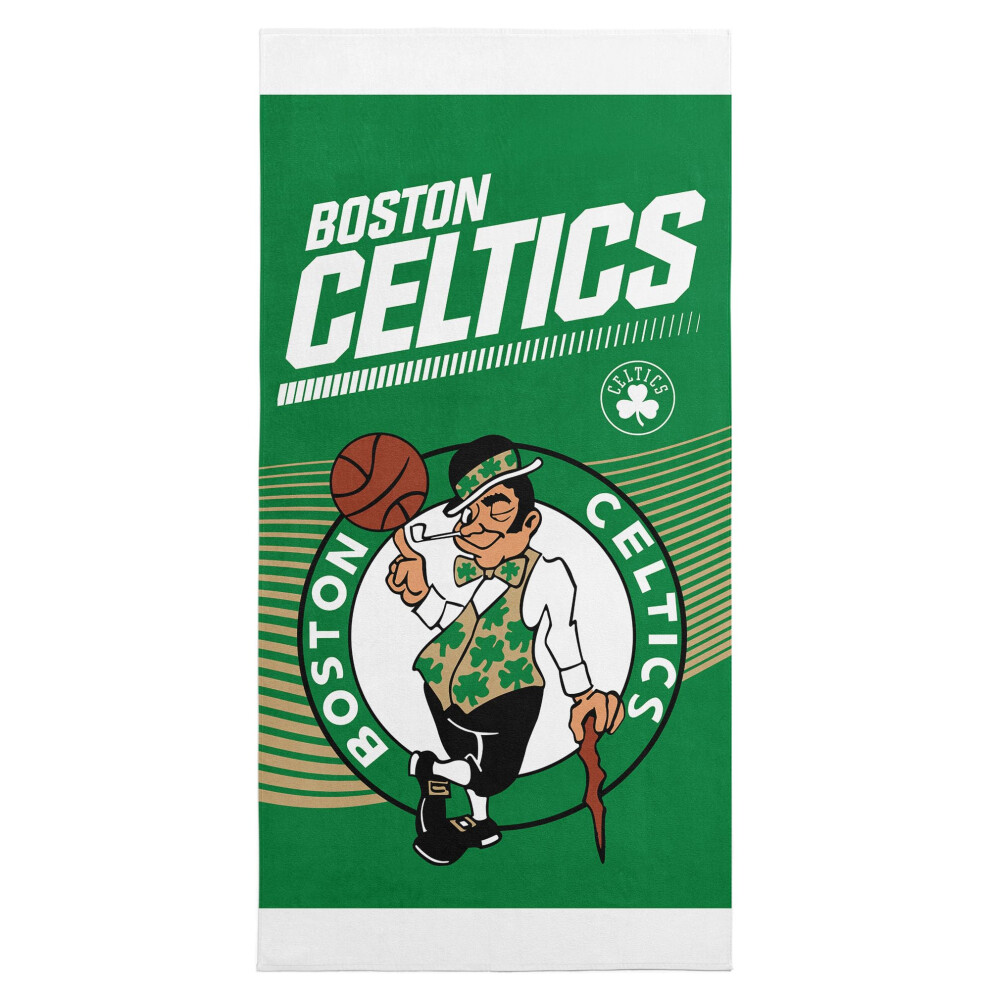 NORTHWEST NBA Officially Licensed Boston Celtics 30x 60Microfiber Beach Towel-image-OPC-PJYFJJX-NEW