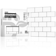 VViViD 11 lapos lehzhat s ragaszthat fehr fnyu mukermia tglafallapok ntapad Backsplash 12 x 12 konyhai frdoszoba (11 ngyzetlb)