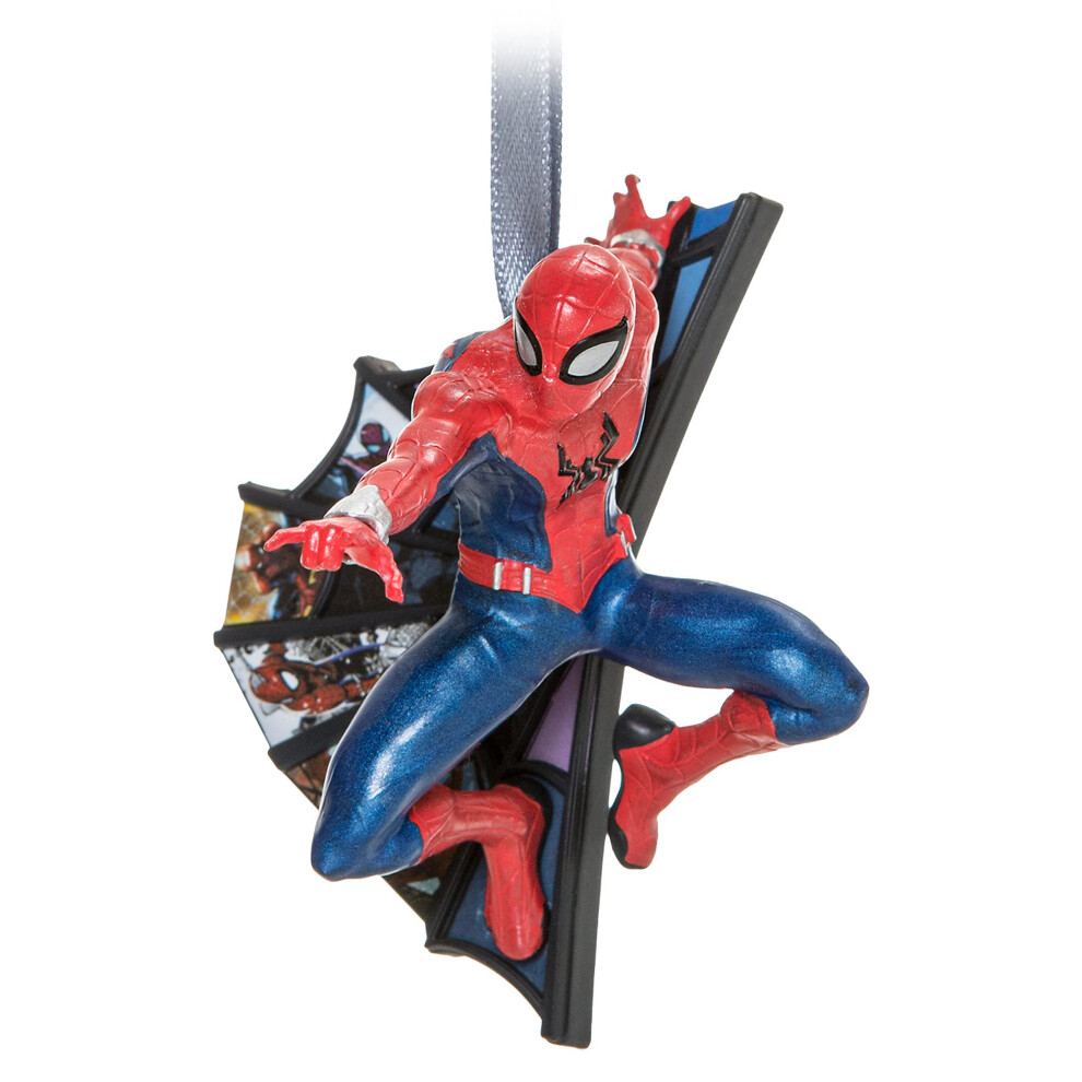 New Disney Marvel Spiderman 60Th Anniversary Sketchbook Ornament 465062637029