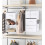 Whitmor Whitmor Multifunctionele Hang Organizer met Lade-inserts - 5 Secties - Kleding Organizer - Wit 2