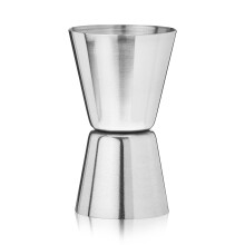 True Big Jig Cocktail Mling Jigger til Bartending Holdbar Rustfrit Stl Dobbelt Jigger Bar Vrktj Hjem Bar Tilbehr 1 oz & 1,5 oz St med 1