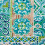 DII Spanish Tile Print Collection Vinyl Multi-Use Flannel Backed Tablecloth Rectangle 60x84 Spanish Tile 3