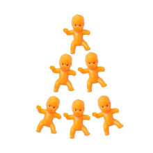 Tayarana 60 mini bbs en plastique (2,5 cm) Dcoration de jeux de glaons pour fte prnatale, 60 pices