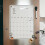 Whiteboard Monthly Planner Refrigerator Magnetic 5