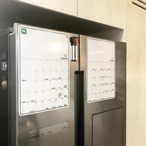 Whiteboard Monthly Planner Refrigerator Magnetic 1