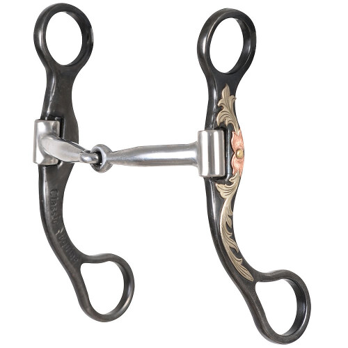 Caixa de ferramentas de rolagem floral equina clssica, haste reta com barra lisa de 6 polegadas (TBBIT36SS20)