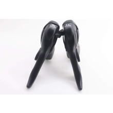MicroNEW Shifter Dual Control Levers SB-R483 3 x 8 Speed Trip Shifters Road Bicycle Derailleur Compatible for Shimano STI Lever Set