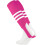 TCK Striped Baseball Stirrups Pattern B (Hot Pink/White Large) 1