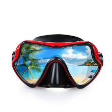 Potpecsk maska ??na norchl Profesionln Dospel Maska na norchlovn Gear Ultra Clear Tempered Glass Swim Mask Plaveck brle proti niku s kryt