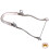 HILASON Western Horse Hackamore Bit med rrtckt mun 2