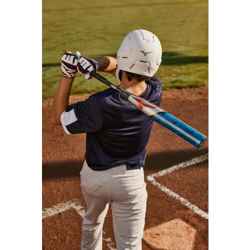 Mizuno Mizuno B6 Baseball-Schlaghelm fr Erwachsene, Grau, Gre S/M 1