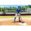 Mizuno Mizuno B6 Volwassen Honkbal Slaghulp Helm, Oranje-Wit, Groot/X-Groot 3