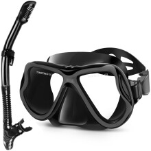 Sada Greatever Dry Snorkel Set Panoramatick irokohl maska ??na potpen proti zamlen Profesionln vybaven pro norchlovn pro dospel