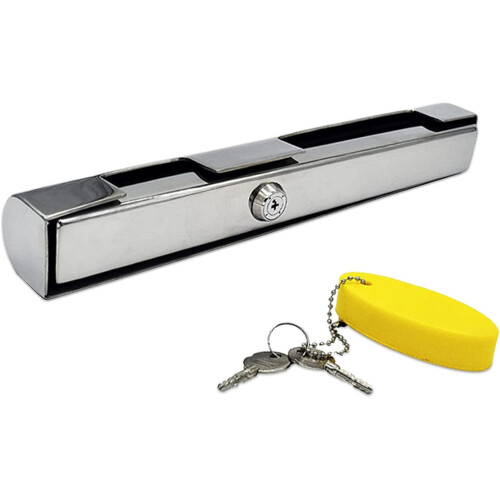Ymiko Antivol Pour Moteur Hors-bord – Acier Inoxydable, 2 Clés, Haute Sécurité Pour Eau Salée