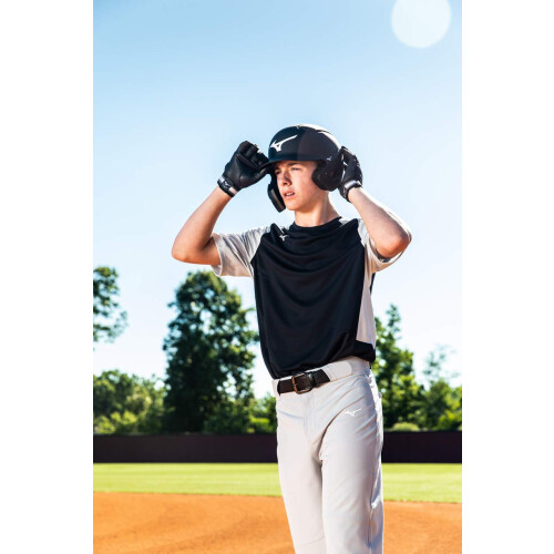 Mizuno Mizuno B6 Fitted Honkbal Helm, Koninklijk, M 2