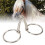 Iron O Ring Snaffle Bit Dut kloubov hrdlo pro jezdeck potreby 3