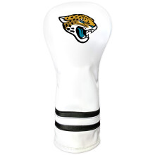 Team Golf NFL Jacksonville Jaguars White Vintage Fairway Head Cover White Vintage Fairway Golf Club Headcover Form Fitting Design Retro Design
