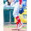 TCK-randiga basebollbyglar mnster B (mrkgrn/vit medium) 2