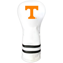 Team Golf NCAA Tennessee Volunteers White Vintage Fairway Head Cover White Vintage Fairway Golf Club Headcover Form Fitting Design Retro Design