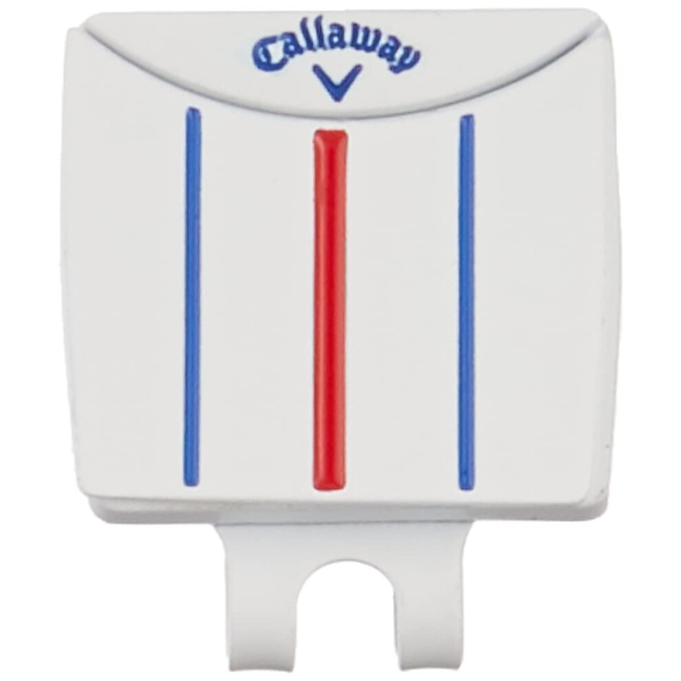 Callaway Golf 2021 Triple Track Hat Clip White