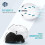 VANRORA Skihjelm Snowboardhjelm - Blank hvid L 2