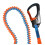 Leichte Spinlock-Sicherheitsleine mit 3 Clips, 1 m fest und 2 m elastisch 3