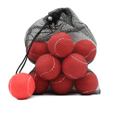 Magicorange Tennisbälle, 12er Pack für Fortgeschrittene, Trainingsbälle, Spielbälle für Hunde, mit Netzbeutel