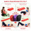 Yes4All Half Roller EPP - Red Snow Rolo de espuma para terapia muscular extra firme de 12 polegadas 3