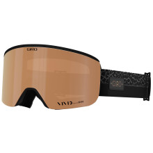 Giro Ella Ski Goggles - Snowboard Goggles for Women - Black Craze Strap with VIVID Copper/VIVID Infrared Lenses